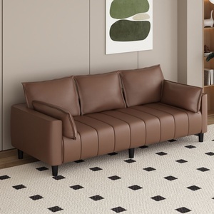 أريكة قماشية ثلاثية المقاعد بتصميم حديث وبسيط على شكل حرف <span class=keywords><strong>L</strong></span>، موديل <span class=keywords><strong>2026</strong></span> الجديد، مناسبة للشقق الصغيرة والفنادق ومحلات الملابس - Product Image 4