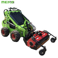 Benzin diesel Mini bau maschine mini kompakt lader mit greifer/paletten gabel/eimer
