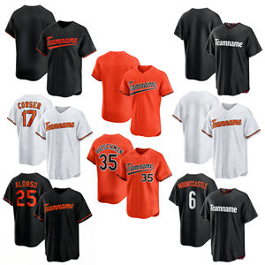 Персонализированные бейсбольные футболки, спортивная одежда с текстовыми принтами и индивидуальные ретро-формы для американского бейсбола. - Product Image 1