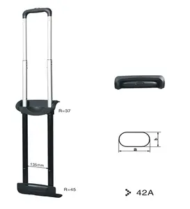 Aluminium Trolley Handle Spare Parts AccessoriesためLuggage Bag