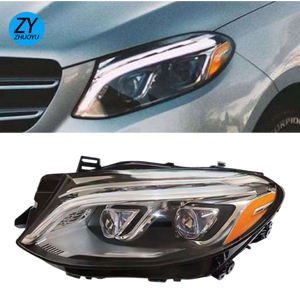 Ensemble de phares avant pour <span class=keywords><strong>Mercedes</strong></span> GLE W166 2015-2019 pour <span class=keywords><strong>Mercedes</strong></span> Benz 350 <span class=keywords><strong>250d</strong></span> 300d GLE63 43 USA Vision Car Light - Product Image 1