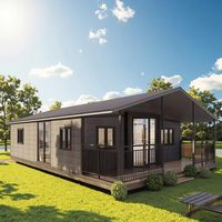 Maison mobile de luxe extensible, conteneur préfabriqué de 20 ou 40 pieds, style villa, avec deux ou quatre salons et bureau à domicile