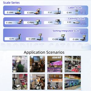 HPRT New Arrivals C-L1 Smart 11.6 Inch 15kg 30kg Desktop Barcode Label Printing Supermarket <strong>Scale</strong> With Linerless Label Paper - Product Image 6