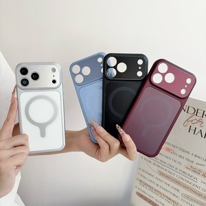 เคสโทรศัพท์มือถือแบบแม่เหล็กสีด้านดั้งเดิมสำหรับ iPhone 18 17 16 15 Pro Max ปุ่ม AI ป้องกันแรงกระแทก - Product Image 1