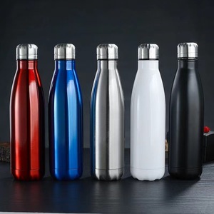 Bouteille d'eau isotherme en acier inoxydable 304, bouteille de sport sous vide, grande capacité pour usage extérieur, couleur argent - Product Image 2