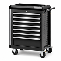Chariot à outils métallique à 7 tiroirs robuste, vente en gros d'usine, avec service personnalisé pour ateliers automobiles et usines