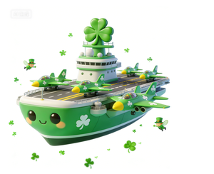 Nouveaux autocollants de tatouage pour la Saint-Patrick <span class=keywords><strong>2026</strong></span>, prix de gros, 3 feuilles/paquet avec 12 motifs uniques. - Product Image 5