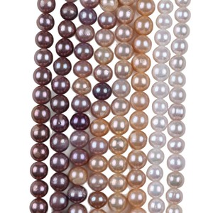 Zhuji Promotion 10-12mm Natural Freshwater <b>Pearl</b> DIY Necklace Bracelet Material Edison Round White <b>Loose</b> <b>Pearls</b> - Product Image 5