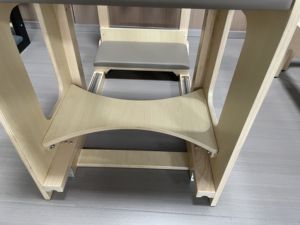 Base de barril ajustable de madera de arce con placa de microfibra para Pilates, yoga, entrenamiento y terapia, equipo para uso en estudio. - Product Image 3