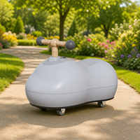 Voiture à bascule pour enfants en plastique de haute qualité, quatre roues, anti-retournement, jouet à pousser pour bébés, garçons et filles