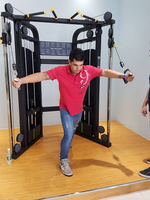 Machine de poulie à double câble pour entraîneur multifonctionnel, équipement de gymnastique, prix élevé en usine, vente à chaud, YG-2051
