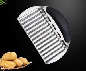 Coupe-légumes multifonctionnel en acier inoxydable Syh415 pour la maison et la cuisine, coupe-pommes de terre ondulées en gros - Product Image 6