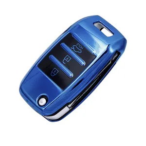 Top người bán Auto Key Bag mềm TPU Car Key Bìa trường hợp thích hợp cho chìa khóa xe KIA lật Key Phụ Kiện Xe Hơi