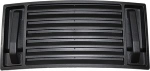 Heavy-Duty Hood <b>Grille</b> with Handles Vent for 2003-2009 Hummer H2 All Models - Product Image 5