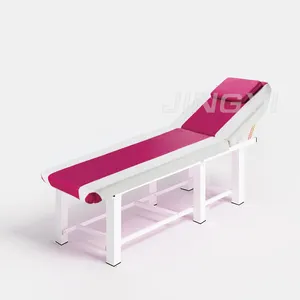 2023 Hot Selling Adjustable Spa Bed Facial Massage Bed White Beauty Salon Furniture