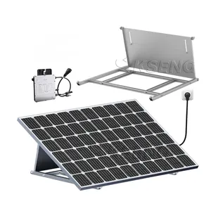 مقابس وتشغيل نظام شمسي شرفة W الكل في واحد سهل CE معتمد للاستخدام المنزلي مخزون الاتحاد الأوروبي