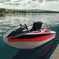 Jet ski électrique pour adulte, 55 kWh, 18 kW, 76 Ah, mini, 1 place, vitesse maximale de 55 km/h, moto aquatique, surf, pêche, Rush Wave Rider