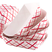 Emballages jetables pour plats à emporter : frites, nuggets de poulet, ailes de poulet, bacs à snacks pour restaurants, sushis, chips de pommes de terre, gaufrage
