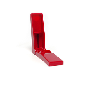 Tagliapillole Portatile Rosso con Lama Affilata, Compatto e Facile da Usare per Viaggi, Casa e Uso Medico - Product Image 4