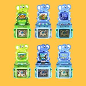 Nouvelles consoles de jeux à monnayeur pour enfants, consoles de jeu pistolet petit éléphant volant, jeux de course et de combat - Product Image 5