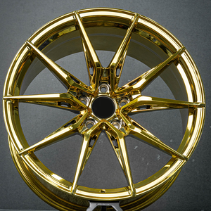 Rines Cóncavos Personalizados de Aluminio Forjado de 17, 18, 19 y 20 Pulgadas, Cóncavos Profundos, 5x112, 5x127, 5x114.3, Color Dorado para M2, M3, M4, B8, A6, C7 - Product Image 3