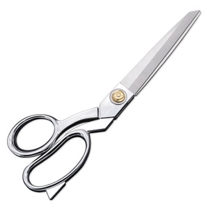 Lu Ban's Work Tailor Scissors 10-Inch Stainless Steel All-Steel Shears For Clothing Leather Fabric <b>Sewing</b> - Product Image 3