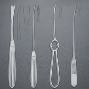 Ensemble d'instruments chirurgicaux OEM en acier inoxydable, outils de chirurgie générale manuels, classe I, certifiés CE, modèle F9-515 - Product Image 4
