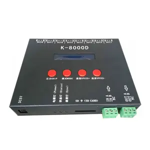 K-8000D DMX512เขียนที่อยู่รหัสบูรณาการควบคุมLed Controllerสำหรับแสงแนวนอน