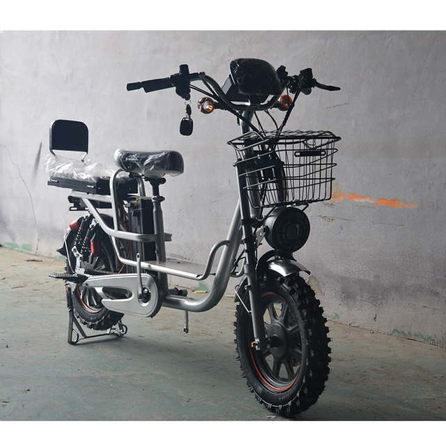 YY 16" Fat Tire City Bike Motorcycle 48v 60V Lithium Battery Electric Bike Y2-YLP Fast Electric Road Bicycle Adult Delivery Bike