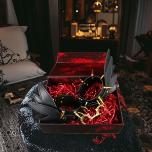 Menottes de cheville en cuir légères pour adultes, jouet de jeu, prix compétitif, menottes de cheville fiables pour adultes, accessoire BDSM - Product Image 1
