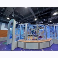 Bonhong Mur de jeu de balle interactif de qualité supérieure Panneau acrylique transparent Équipement de salle sensorielle pour enfants Aire de jeux intérieure