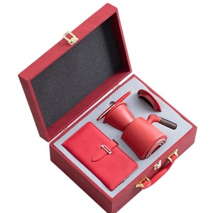 Ensemble tasse en céramique et carnet de notes, style chinois, cadeau d'affaires, souvenir, cadeau commémoratif pour l'ouverture d'une banque, d'une entreprise immobilière, de festival - Product Image 5