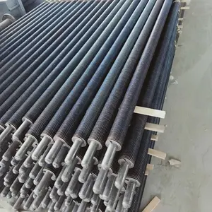 High Frequency Welded Helical Mild Steel Finned Pipe For Heat Exchanger