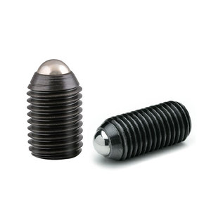 Tornillo de Bola Chen Chen M1345680 de Acero al Carbono con Recubrimiento Negro, Cabeza Redonda, Rosca Métrica Estándar - Product Image 2