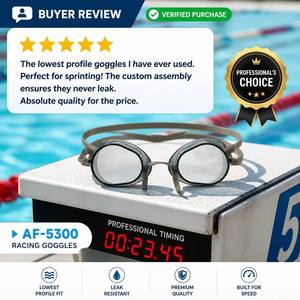 Gafas de Natación Profesionales Suecas de Perfil Bajo, Antivaho, Protección UV, Marco de Silicona y PC Ecológico para Adultos - Product Image 3