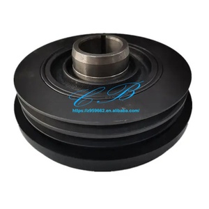 Polea de cigüeñal 13408-17010 apta para posavasos 1HZ Land Cruiser polea de manivela de motor de coche 13408-17020 13408-11060 - Product Image 2