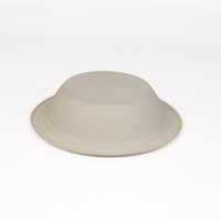 Bol jetable biodégradable personnalisé en bagasse de canne à sucre authentique, 24 oz, pour fêtes, avec logo personnalisé