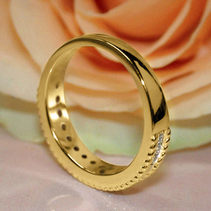 Anello Scintillante con Micro Pavé di Zirconi per Donne, Gioiello Elegante e Delicato di Lusso alla Moda - Product Image 5