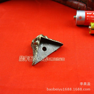 Chengyu C014 Leaf Base Zinc Alloy <b>Corner</b> <b>Protector</b> For Wooden Boxes Wine Boxes - Product Image 5
