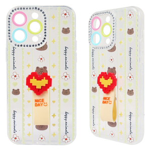 Meilleure vente housses de téléphone portable transparentes avec boucle annulaire Housse de protection unique Estuches Carcasas Para Celulares - Product Image 5