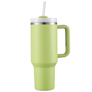 Thermos à double paroi de haute qualité de 2e génération, 40 oz, avec poignée, pour voiture, avec maintien au froid et au chaud pendant 6 heures - Product Image 6