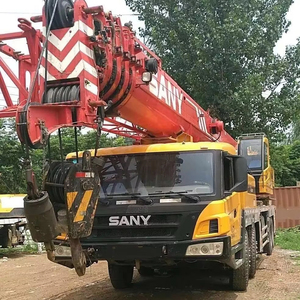 Grue Sany STC750 75T d'occasion à bas prix, fiable pour les travaux d'infrastructure lourde - Product Image 1
