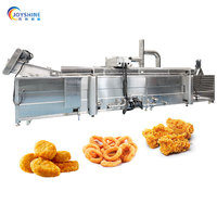Friteuse industrielle automatique continue pour chips et frites, friteuse à cacahuètes