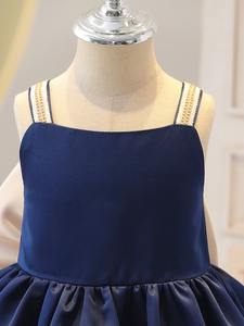 "Abito <span class=keywords><strong>da</strong></span> principessa con fiocco senza schienale in raso <span class=keywords><strong>per</strong></span> eleganti Performance formali e costumi <span class=keywords><strong>da</strong></span> Festival <span class=keywords><strong>da</strong></span> ragazza" - Product Image 5