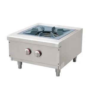 deep Commercial kitchen equipment stainless steel Europe gas cooker burner gas stove burners