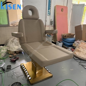 KISEN Modern Luxury Electric 4 Motor Beauty Head Spa Bed Massage <b>Table</b> for Eyelash Extensions Facials and Waxing Beauty Bed - Product Image 4