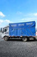 Lona Impermeable de PVC Reforzada para Exteriores, Cubierta para Camiones, 650gsm-900gsm en Rollo