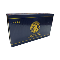 Coffret de parfum élégant noir et or, emballage en papier kraft personnalisé de luxe pour huiles essentielles, coffret cadeau cosmétique