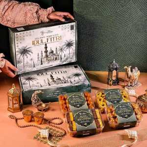 กล่องกระดาษบรรจุภัณฑ์ของขวัญเครื่องประดับวัสดุรีไซเคิล - Product Image 1