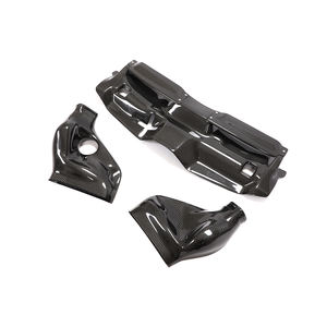Sistema di prese d'aria fredda W204 C63 in fibra di carbonio per Mercedes Benz W204 C63 AMG <span class=keywords><strong>incl</strong></span> Black Series 08-15 - Product Image 2
